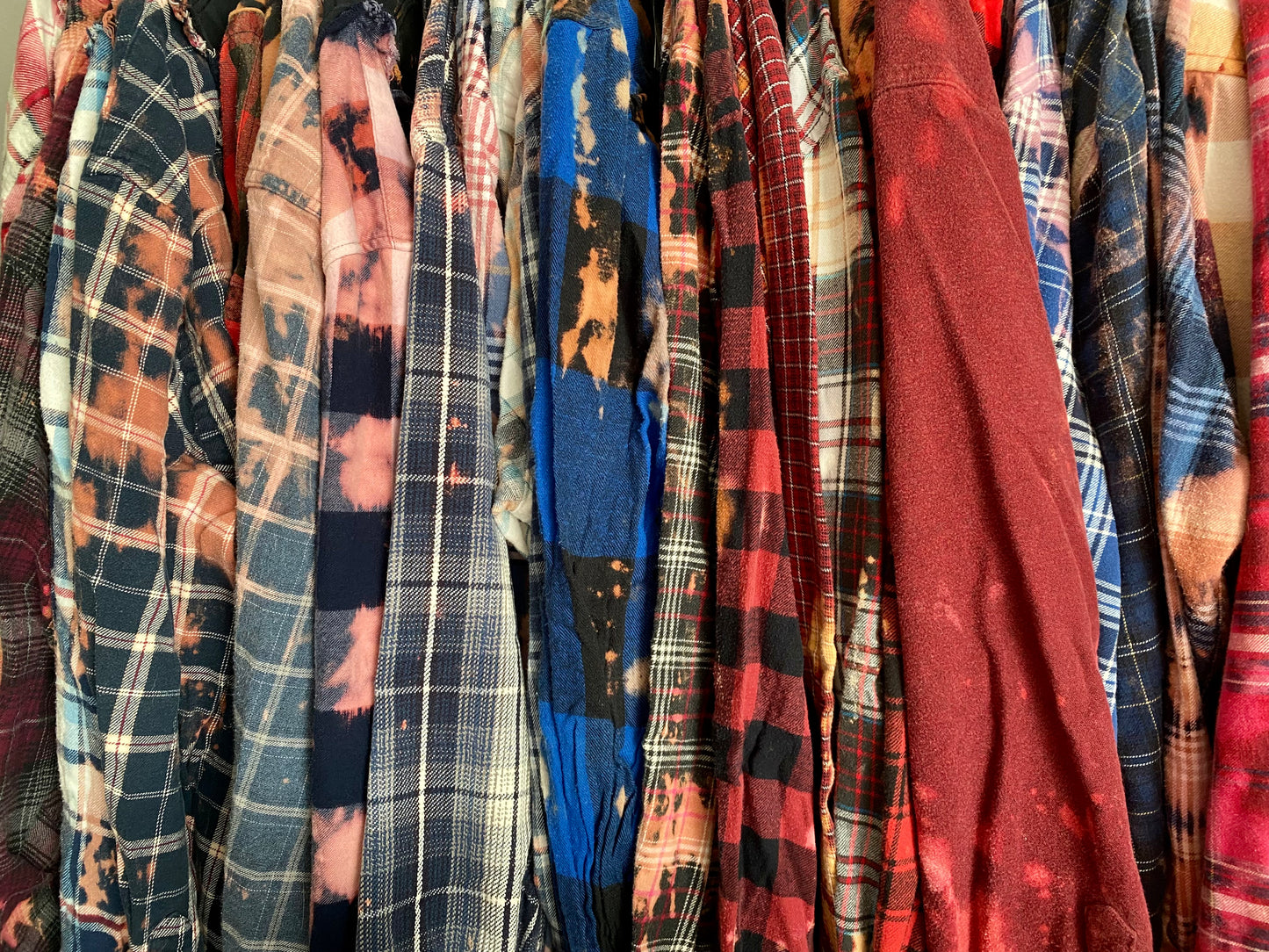 CUSTOM FLANNEL LONG-SLEEVED TEES